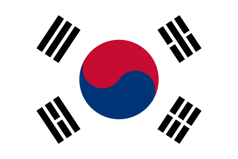drapeau cor&eacute;e du sud